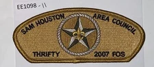 Boy Scout JSP Sam Houston Area Council 2007 FOS Thrifty