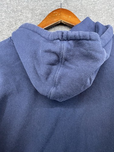 Vans Para Hombres Talla Grande Azul Sudadera con Capucha Fuera de las Paredes Gráfico Pullover NY CA - Imagen 7 de 12