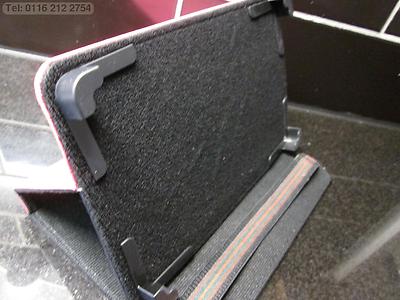 Rosa 4 Ecke Unterstützung Multi Winkel Hülle/Ständer für Samsung Galaxy Tab 4 7.0 8GB