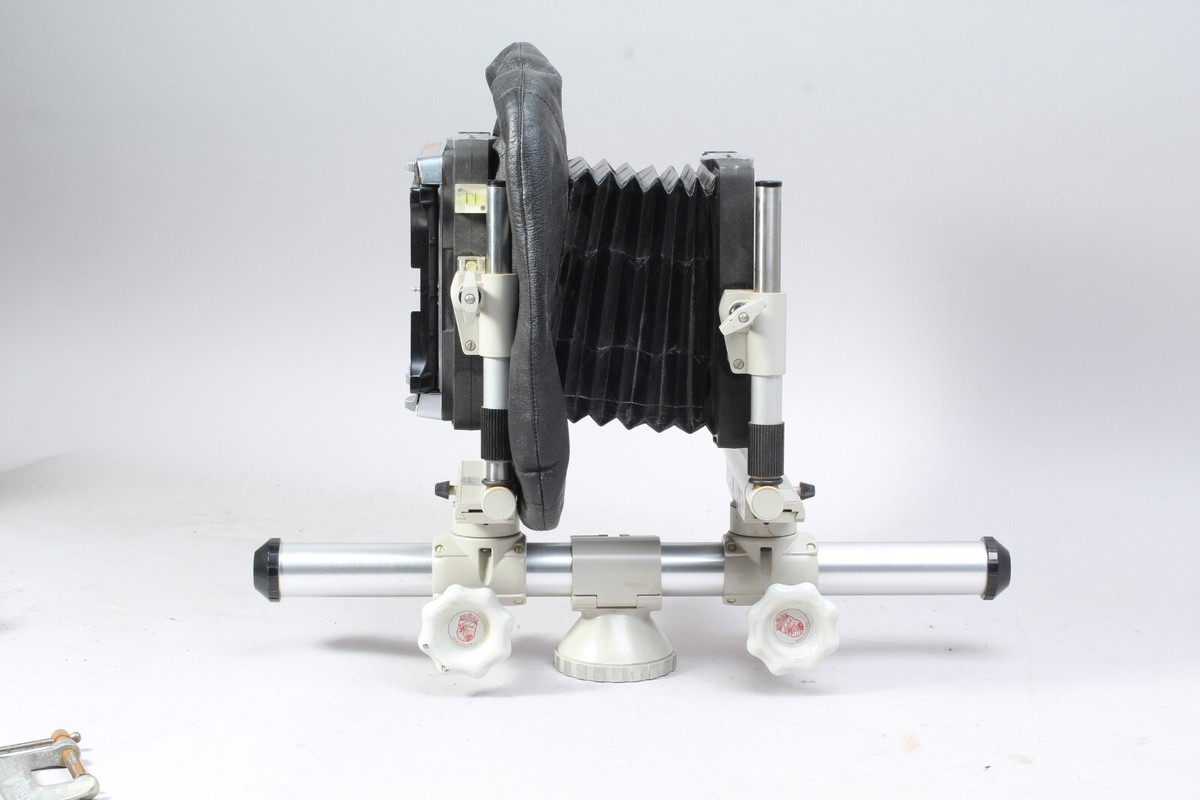 LINHOF KARDAN COLOR 45 S 4X5 MONORAIL CAMERA W BAG BELLOWS