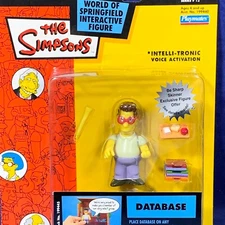 New DATABASE Simpsons Playmates WOS Series 12 CLASSMATE Action Figure 199445