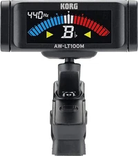 KORG 100 hours continuous driving orchestra clip tuner AW-LT100M Color disp