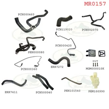 Land Rover Radiator Coolant Hose Set Discovery II V8 03-04 MR0157