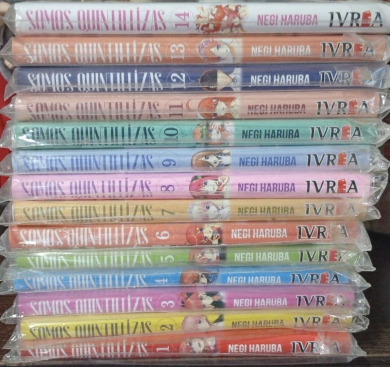 1-14 SOMOS QUINTILLIZAS IVREA  MANGA  BOOKS COMIC SPANISH EN ESPAÑOL READ ONCE