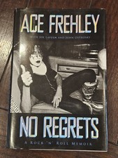 Ace Frehley Signed No Regrets KISS 2011 Hardc...