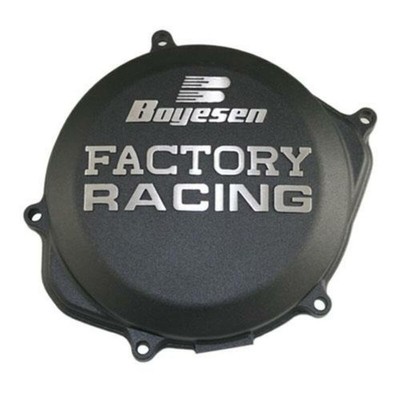 SP 1119334 BOYESEN Factory Racing Kupplungsdeckel schwarz - Kawasaki KX250 (95-0