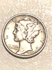 1937 Silver Mercury Dime Higher Grade