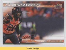 2023 Upper Deck CFL CFL Greatness Boseko Lokombo Bo Lokombo #CG-BL READ o1h