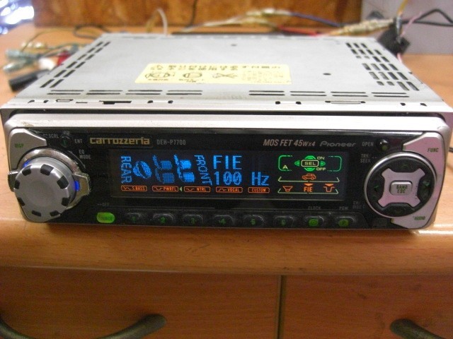 Pioneer Carrozzeria DEH-P7700 Used 1DIN Car Audio CD Head