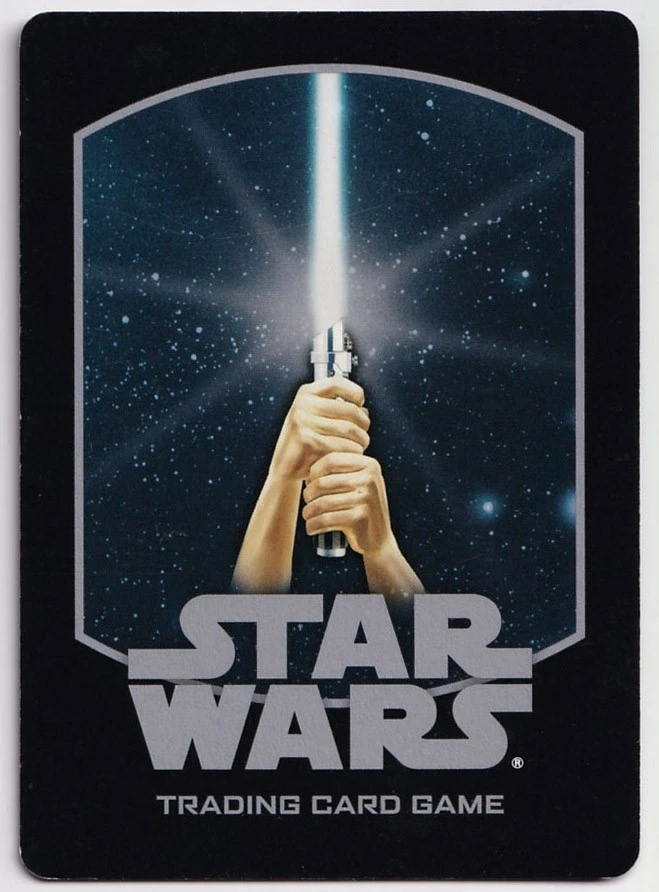 2002 Star Wars TCG WOTC Darth Vader (G) Foil Preview Promo Card  - Image 4 of 4