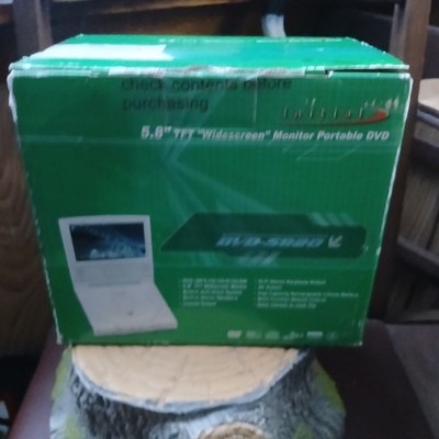 INITIAL 5.8'' PORTABLE DVD-5820 PLAYER SEALED ONS KMART STICKER PRICE 