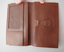 Vintage Pig Skin Leather Wallet by Hudson