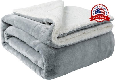 Manta polar Sherpa - Twin/Twin extra larga - Manta