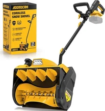 DeWalt 20V Battery (Tool Only), 12-Inch Electric Snow Blower with LED Light