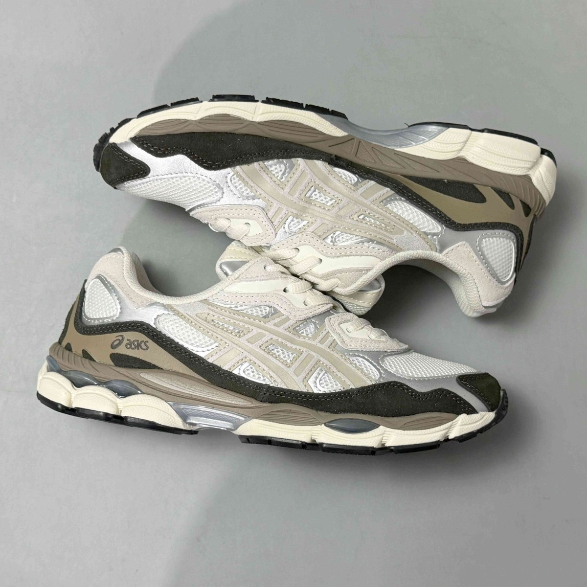 Asics Gel-NYC Beige Cream Brown Grey White Blue Ivory Men's (FREE