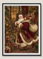 Christmas Presence 2 - Chart Counted Cross Stitch Patterns Needlework DMC Color