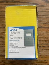 Linear MCT-1 1-Button Garage Door Remote Control 318MHz Gray DNT00083 Lot of 3