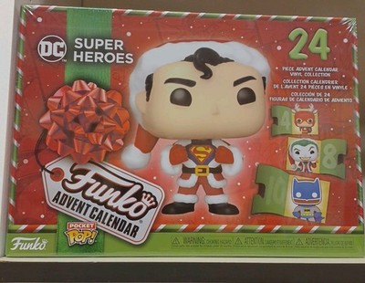 Funko Pop! Advent Calendar - DC Super Heroes 2023, 24 Pocket Pop! Vinyl Figures
