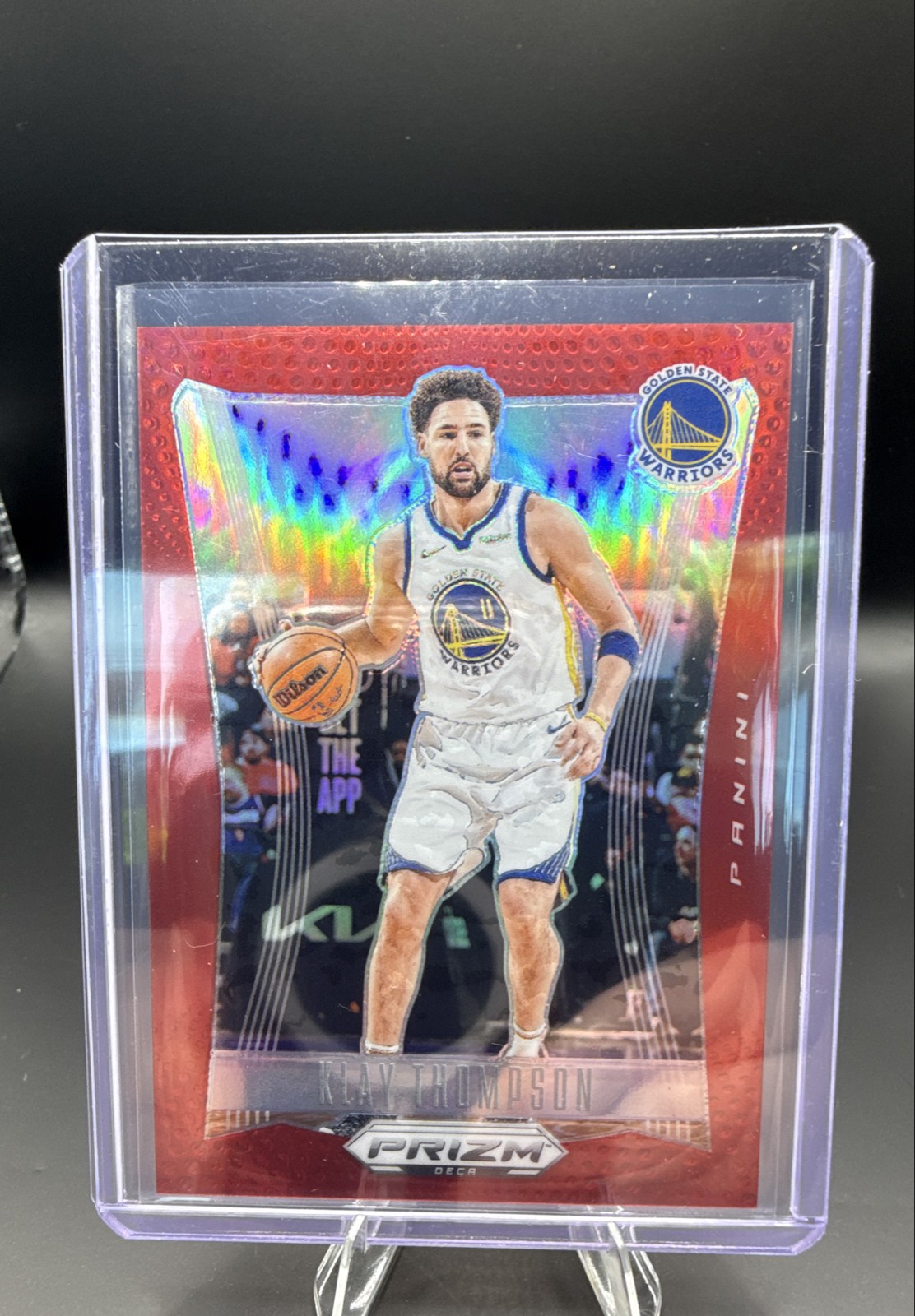 2023-24 Panini Prizm Deca - Klay Thompson #250 Red Prizm /199