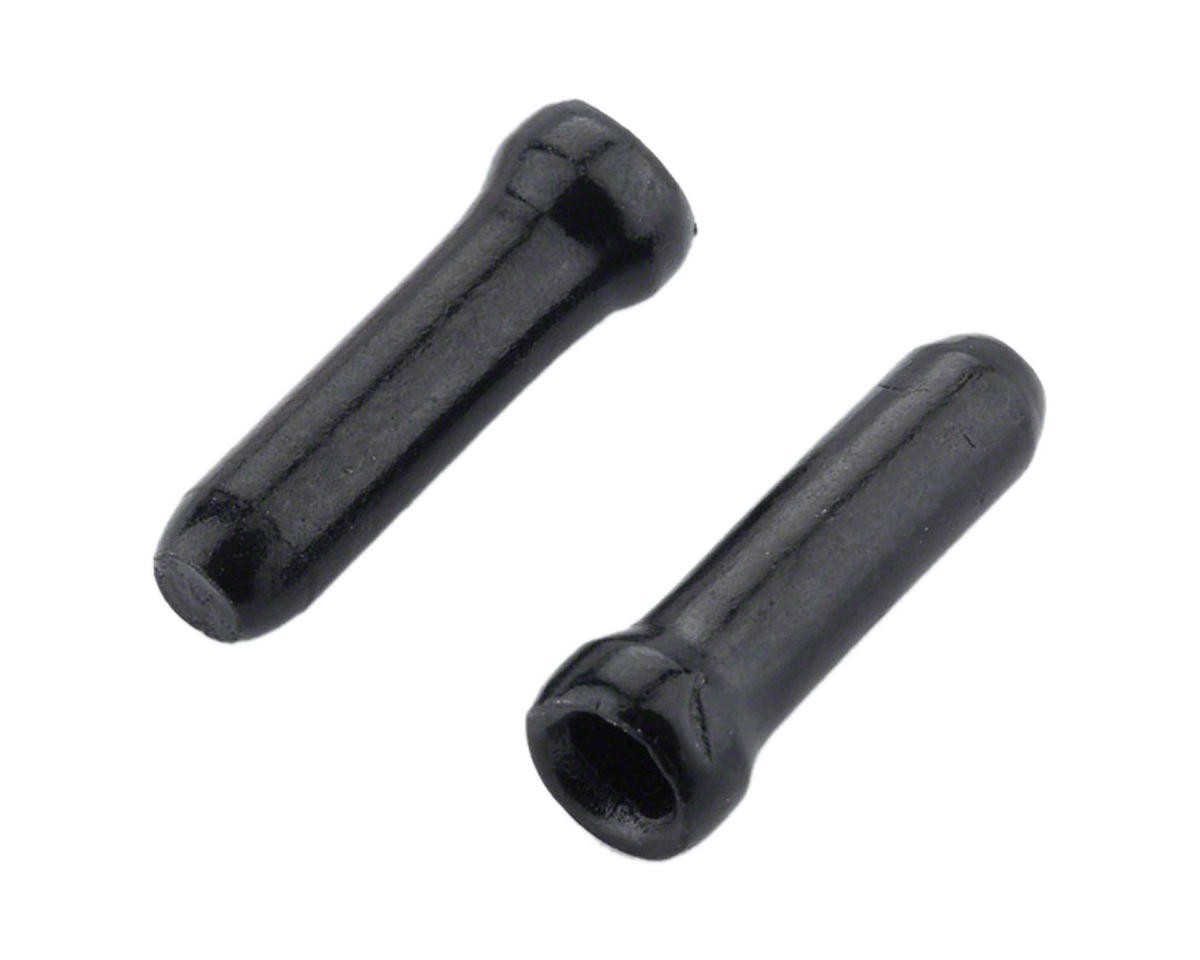 Jagwire 1.8mm Cable End Crimps (Black) (20) [CHA109]