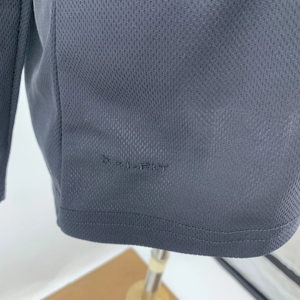 Nike ACG Sudadera Mujer L Negra Dri Fit 1/4 Cremallera Pullover Cuello Simulado Capa Base Foto 3 de 4