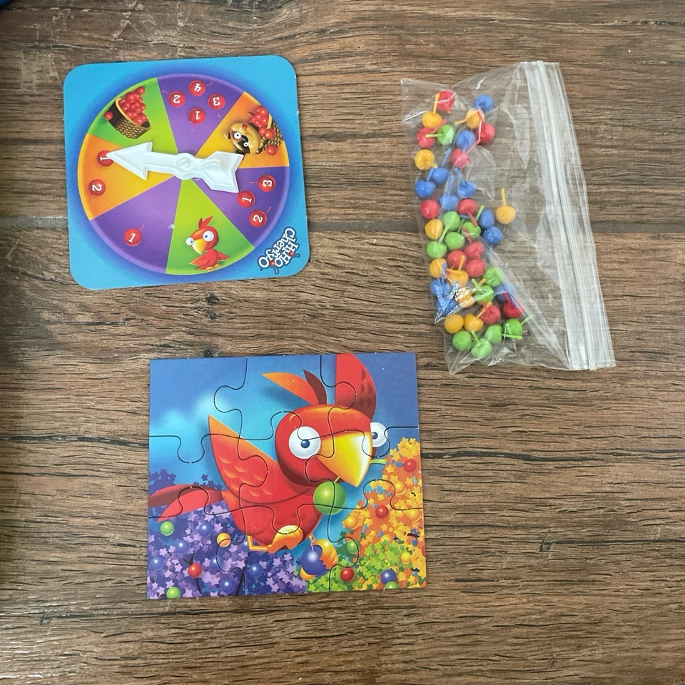 Jogo de tabuleiro Hi Ho Cherry-O peças de reposição SPINNER 2007 tabuleiro de papelão - Imagem 3 de 4