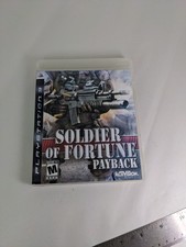 Activision Soldier of Fortune: Payback (PS3) Soldier of Fortune Series M CIB