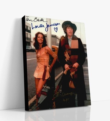 Doctor Who - Tom Baker and Louise Jameson - Street Scene Autograph