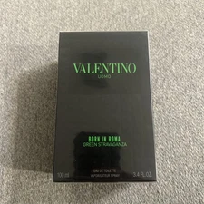Valentino Uomo Born in Roma Green Stravaganza EDT Cologne for Men 3.4 oz US