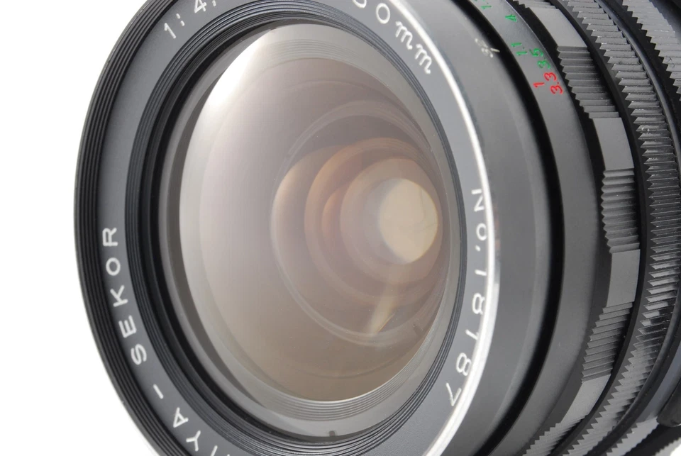 [Casi COMO NUEVO] Lente gran angular Mamiya Sekor 50 mm f/4,5 para RZ67 RZ67II de JAPÓN Foto 2 de 4