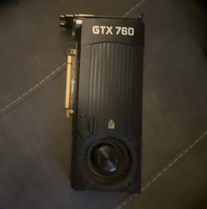 NVIDIA GeForce GTX 760 Graphics Card PCIe x16 Multi-Monitor Fan Heatsink