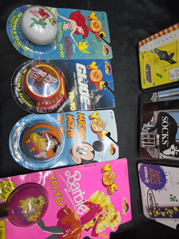 Yoyo Y Reloj Lote Los Espectros Radicales Estrellas Conjunto De 7 Mixtos Yo-yos Disney  Foto 2 de 4