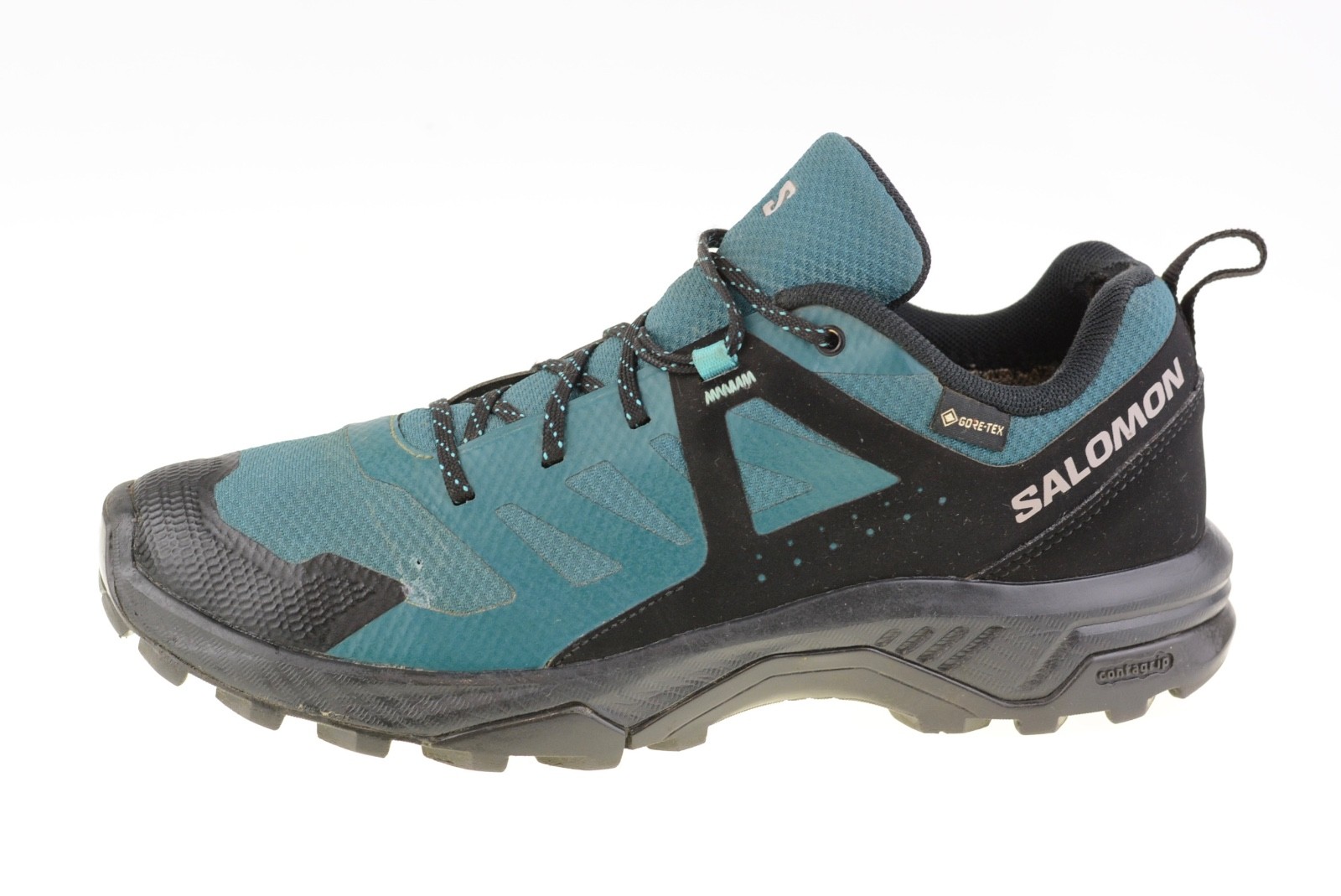 Salomon Exeo Low GTX GORE TEX blu 476325 scarpe da ginnastica da passeggio da donna taglia UK 6