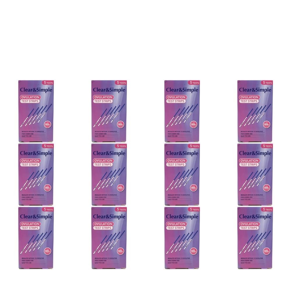 Clear & Simple Ovulation Test Strips - 5 Pack - Home Pregnancy Test Kit - Image 5