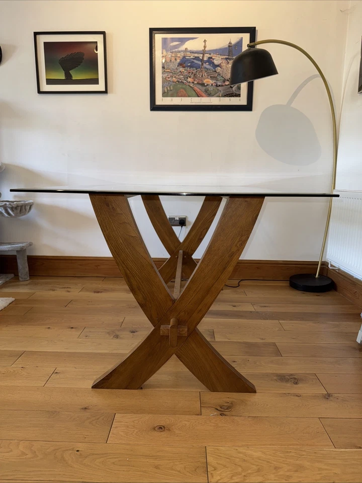 Glass Dining Table - Image 2 of 4