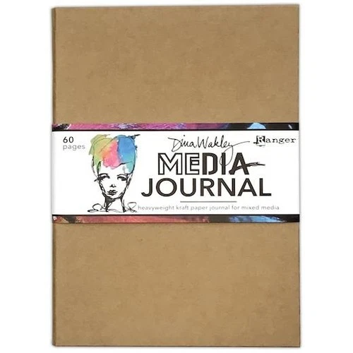 Dina Wakley Media 7.75"x10.25" Kraft Journal