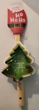 KRUMBS Kitchen SPATULA & Cookie CUTTER SET Red Christmas. 