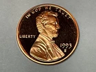 1993 S Lincoln Cent Gem Proof #1