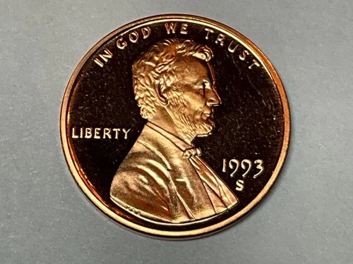 1993 S Lincoln Cent Gem Proof #1
