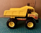 Vintage 1983 Toy Steel Tonka Turbo Diesel Dump Truck Yellow Mag Wheels XMB-975