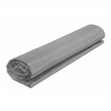 TELO RETE OMBREGGIANTE GRIGIO ALLUMINIO 95% FRANGIVENTO FRANGIVISTA  SU MISURA