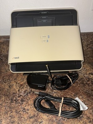 Neat Desk ND-1000 Desktop Scanner Digital Filing System USB &POWER CORD INCLUDED