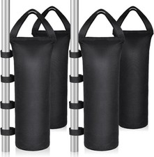 4 Packs Sandbags Weight Bags, 112 LBS Large Sandbags for weight, Cylindrical Hea