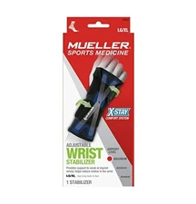 MUELLER Sports Medicine X-Stay - Estabilizador de muñeca, soporte para aliviar e