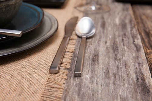 FORTESSA Arezzo 18/10 Stainless Steel Flatware, 20 Piece Place Setting With T... - Picture 5 of 6