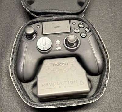 Nacon Revolution 5 Pro Wireless Controller Black PS5/PC Case Accessories Prog