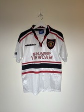 Manchester United 1997/99 Away Football Shirt Original Youth XL