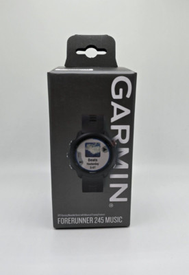 Garmin Forerunner 245 Music GPS Smartwatch - Black - READ
