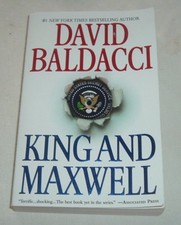 2014 Sean "KING AND MAXWELL" Michelle Crime Novel David Baldacci SECRET SERVICE