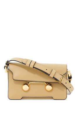 ショルダーバッグ・ポシェット MARNI 'Trunkaroo' mini shoulder bag (SBMP0193U0P6948 00N99) Light grey leather Trunkaroo mini shoulder bag | Marni